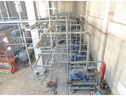 吉林琿春125000m3海洋經(jīng)濟產(chǎn)業(yè)園食品物流冷庫建造工程案例