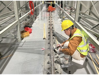 山東綠葉制藥6900立方米自動化高架陰涼庫建設(shè)工程案例