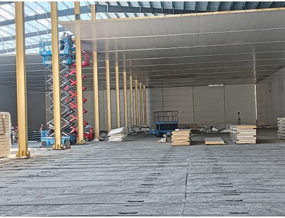 哈薩克斯坦58000m3食品存儲氣調(diào)冷庫工程項目