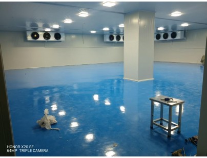 艾美科健物管部2-8℃酶載體樹脂材料專用冷庫工程案例